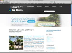 Web centro rehabilitacion drogas